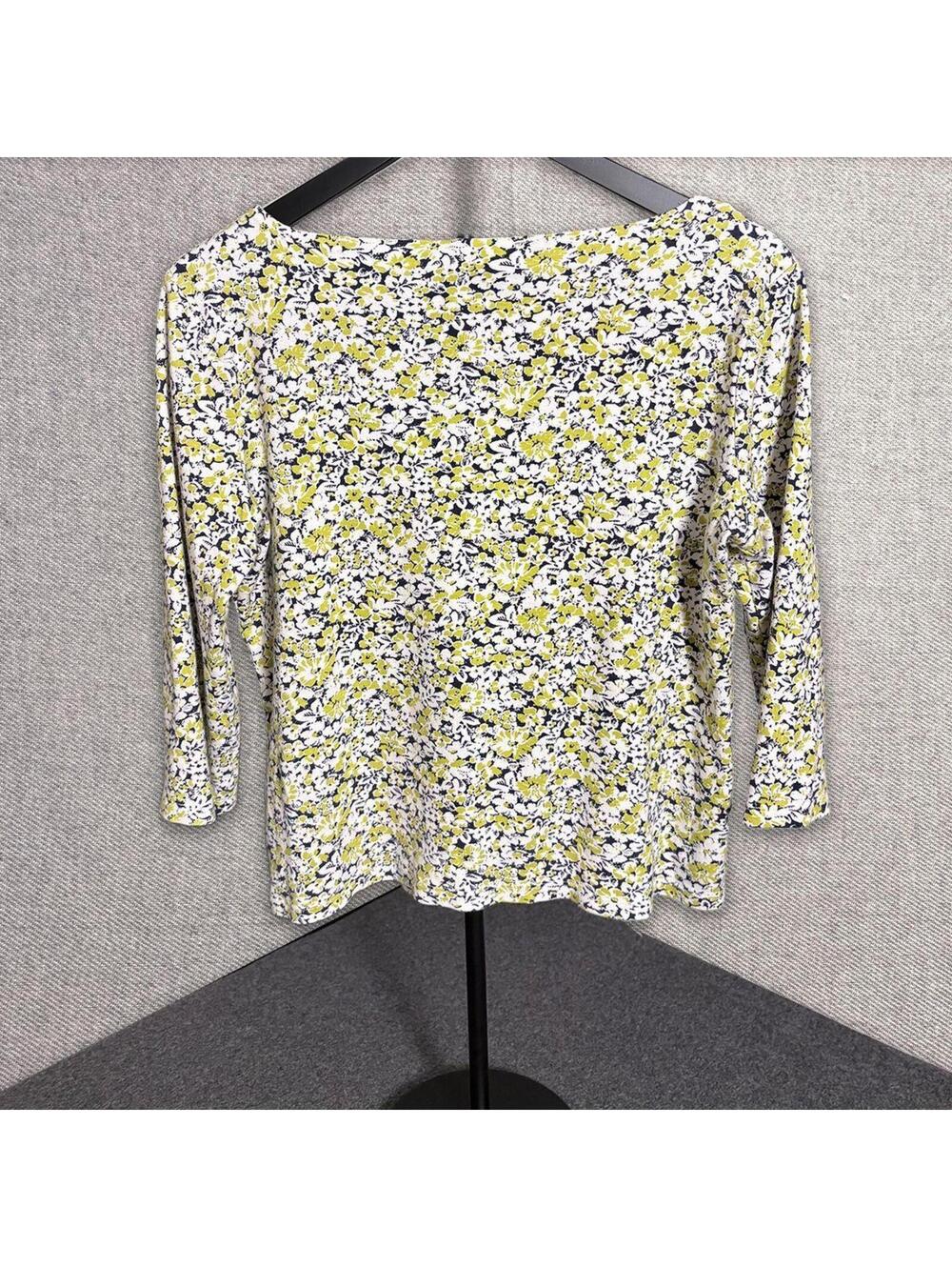 Jones New York Women's Multi and Yellow Blous